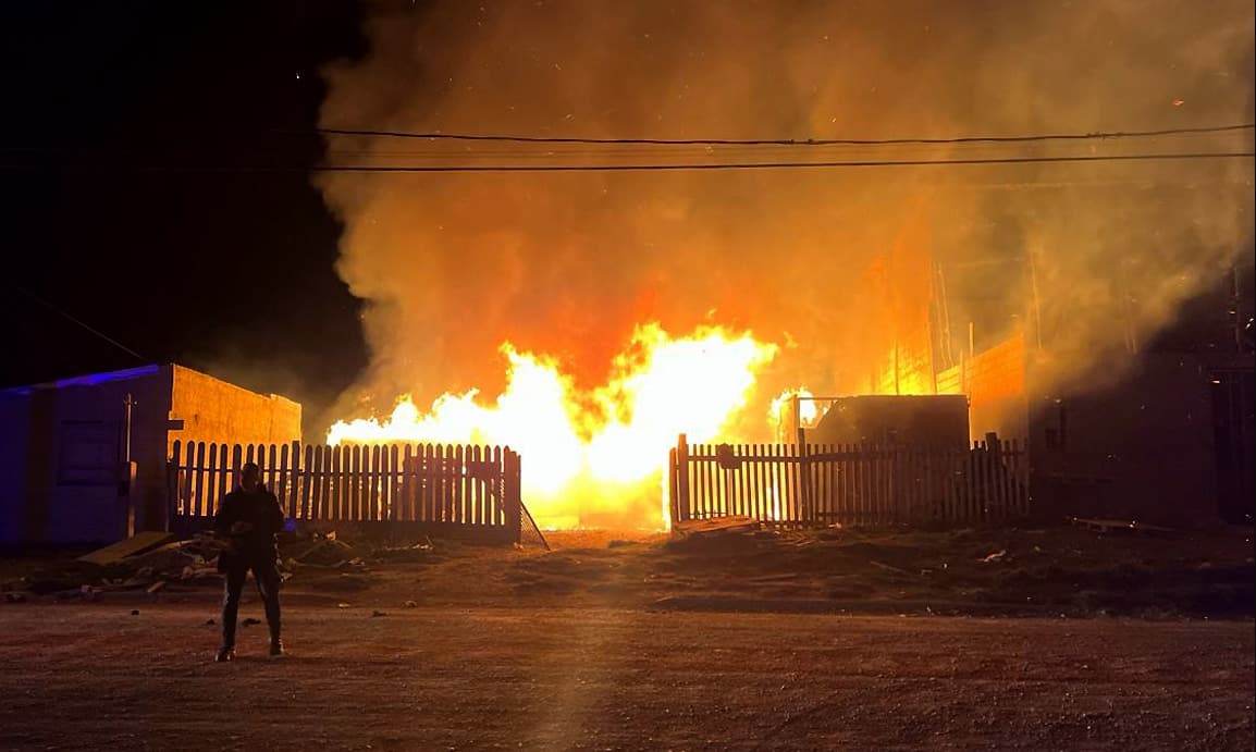 Margen Sur: incendio en una vivienda