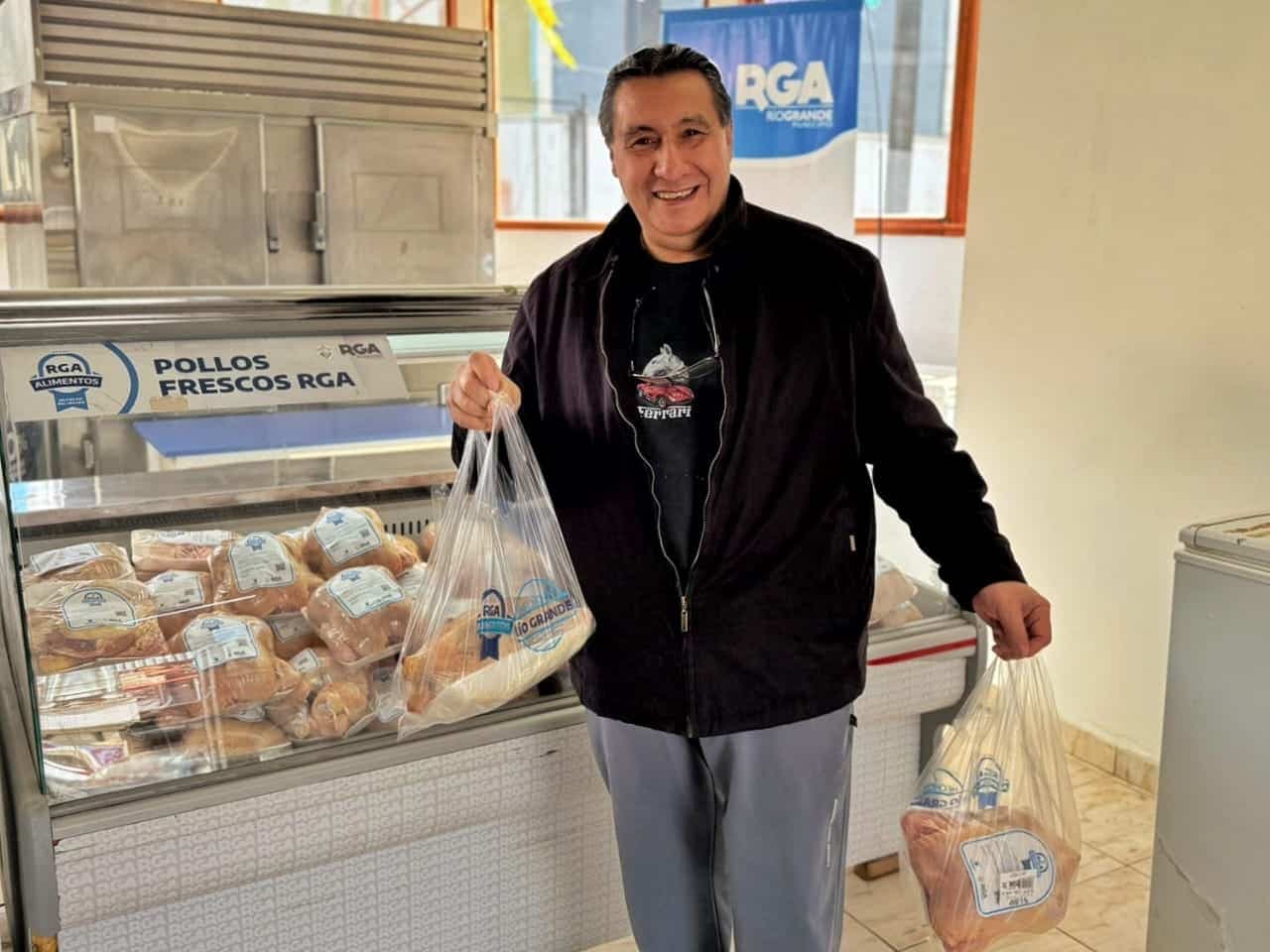 Pollos de RGA Alimentos nuevamente en toda la provincia