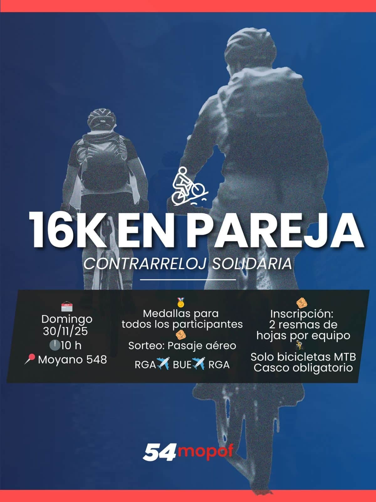 El MPF organiza la “Contrarreloj Solidaria en Equipo”