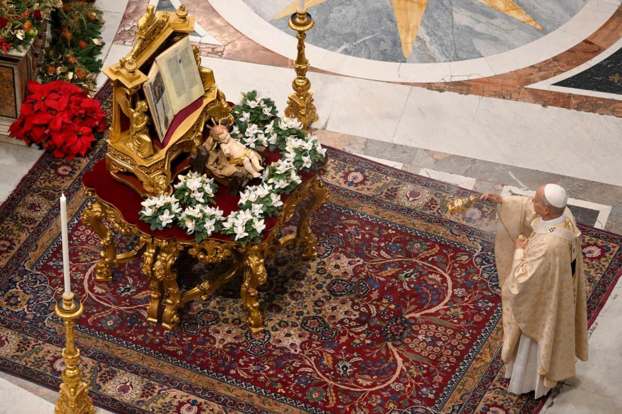 El Papa afirmó que el perdón es una fuerza “más auténtica que la de las armas”