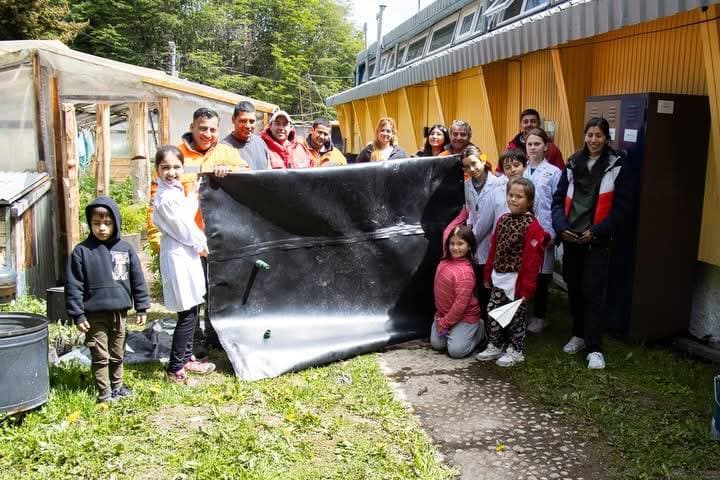 Tolhuin impulsa el desarrollo de energías renovables en escuela de Lago Escondido