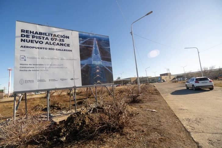 Este lunes reabre el Aeropuerto de Río Gallegos