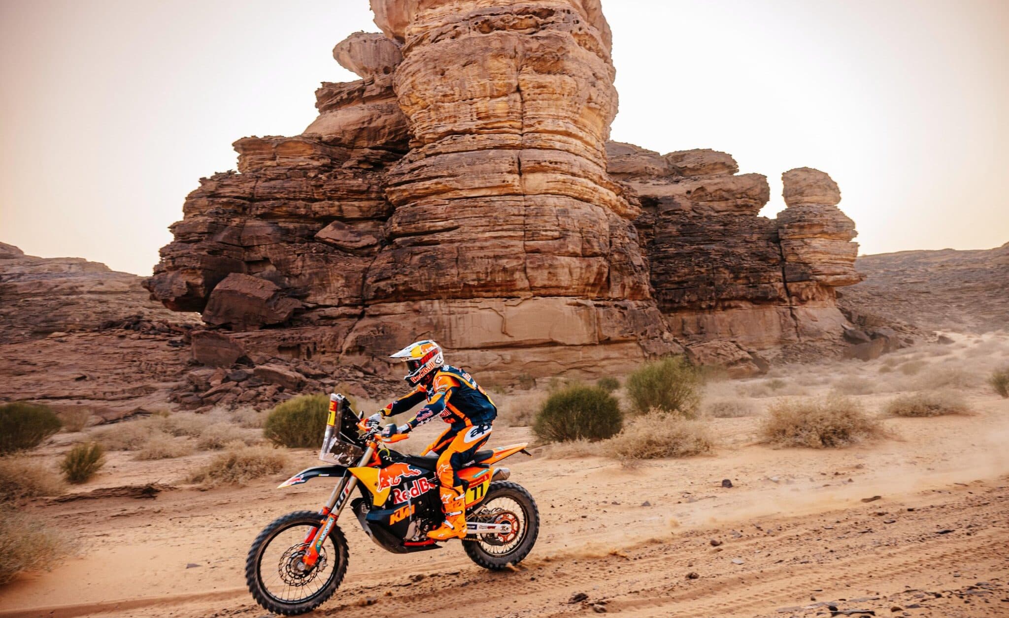 Rally Dakar: buena etapa de Luciano Benavides, que le pisa los talones al líder en motos