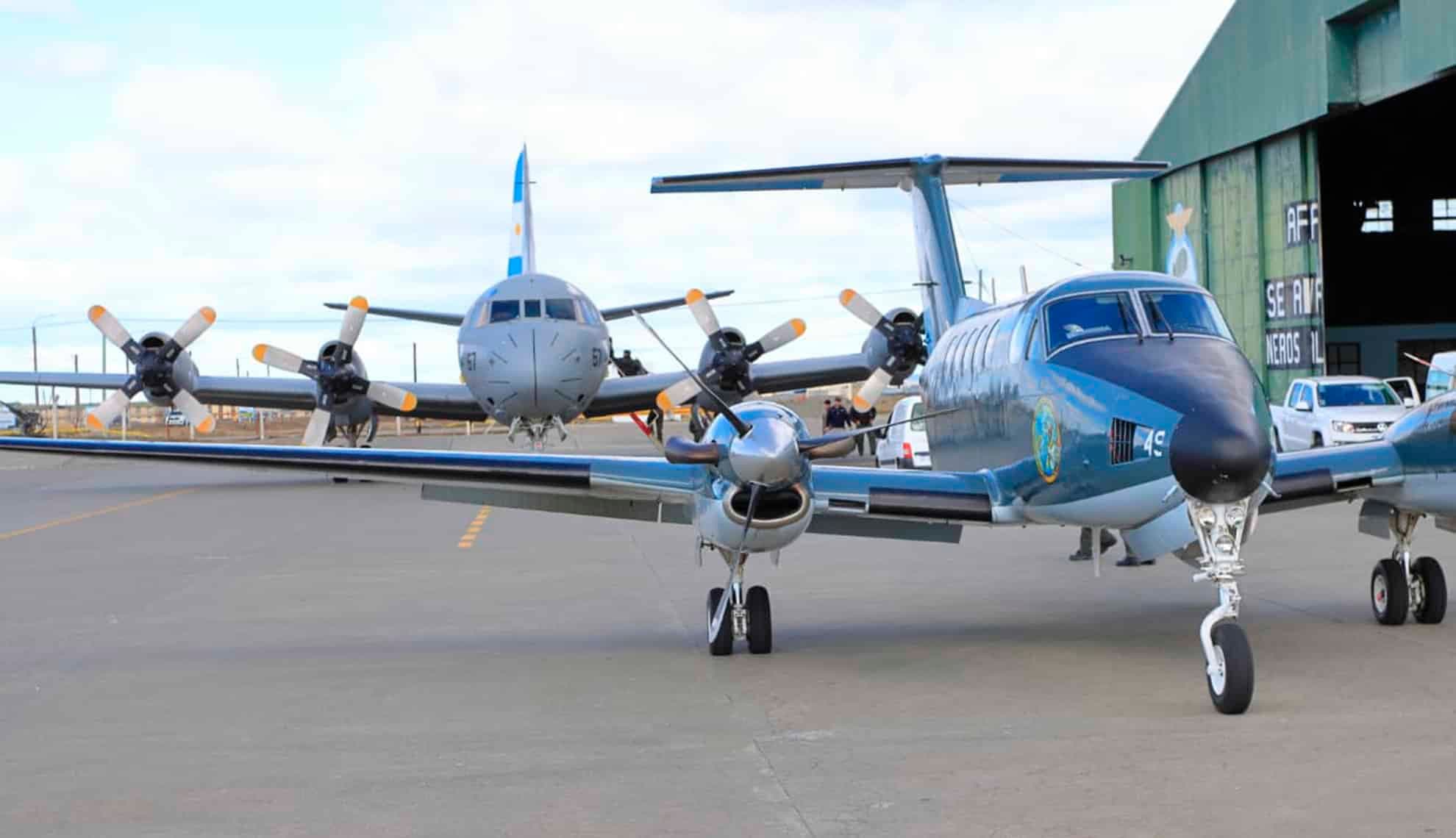 El ANAU refuerza capacidades con la presencia de una aeronave B-200 en la región