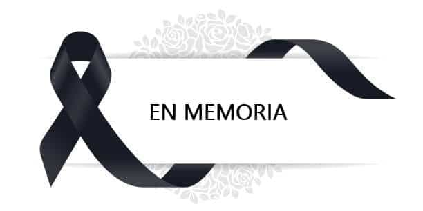 Conmemoración de Fallecimiento