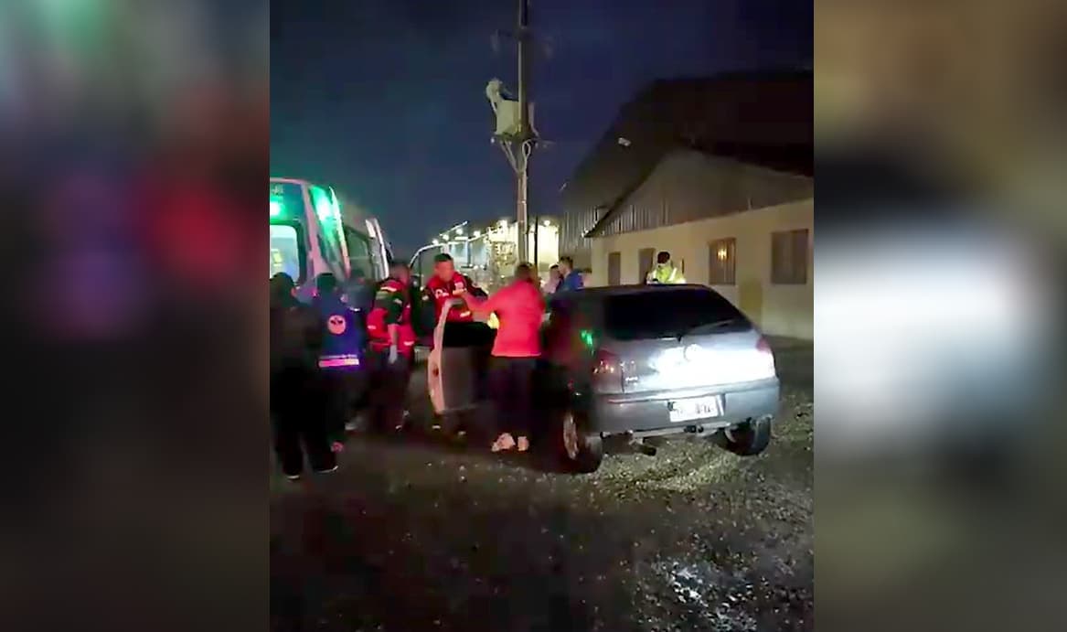 Choque de vehículos en el cruce semaforizado de la Ruta 3 y D’Agostini