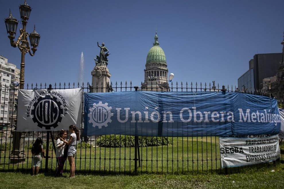 La CGT convocó a un paro general cuando se trate la reforma laboral en Diputados