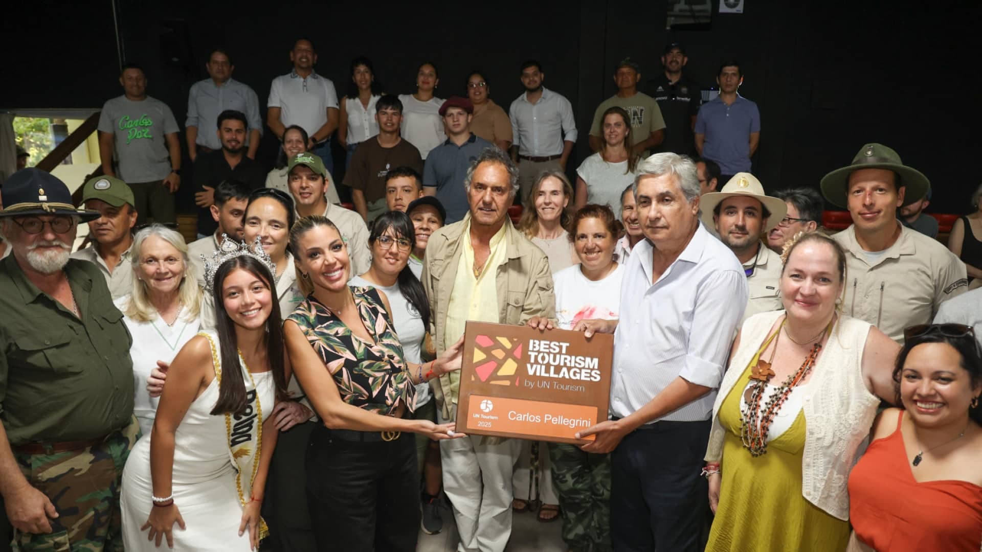 Colonia Carlos Pellegrini recibió la distinción como uno de los mejores pueblos turísticos del mundo