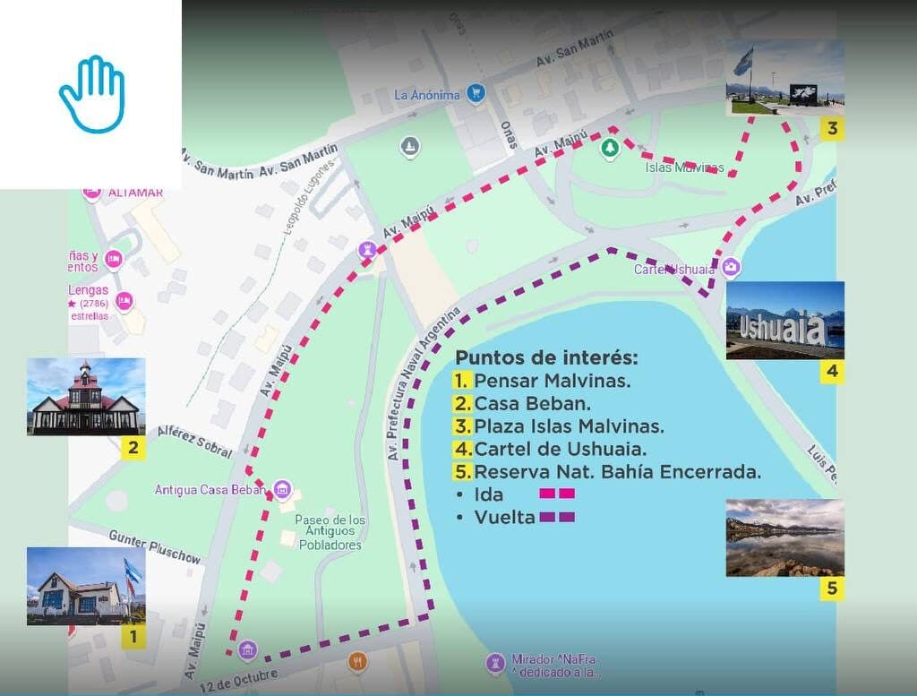 Visitas guiadas en Ushuaia para mantener viva la Causa Malvinas