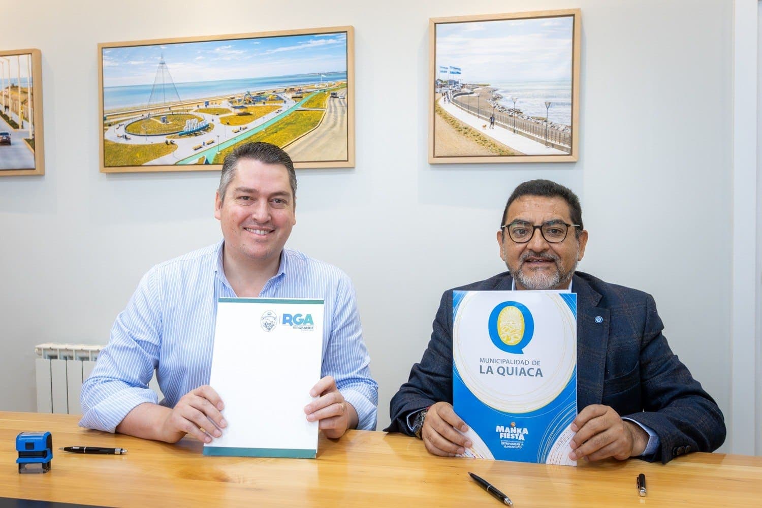 Río Grande firmó un convenio de hermanamiento con La Quiaca