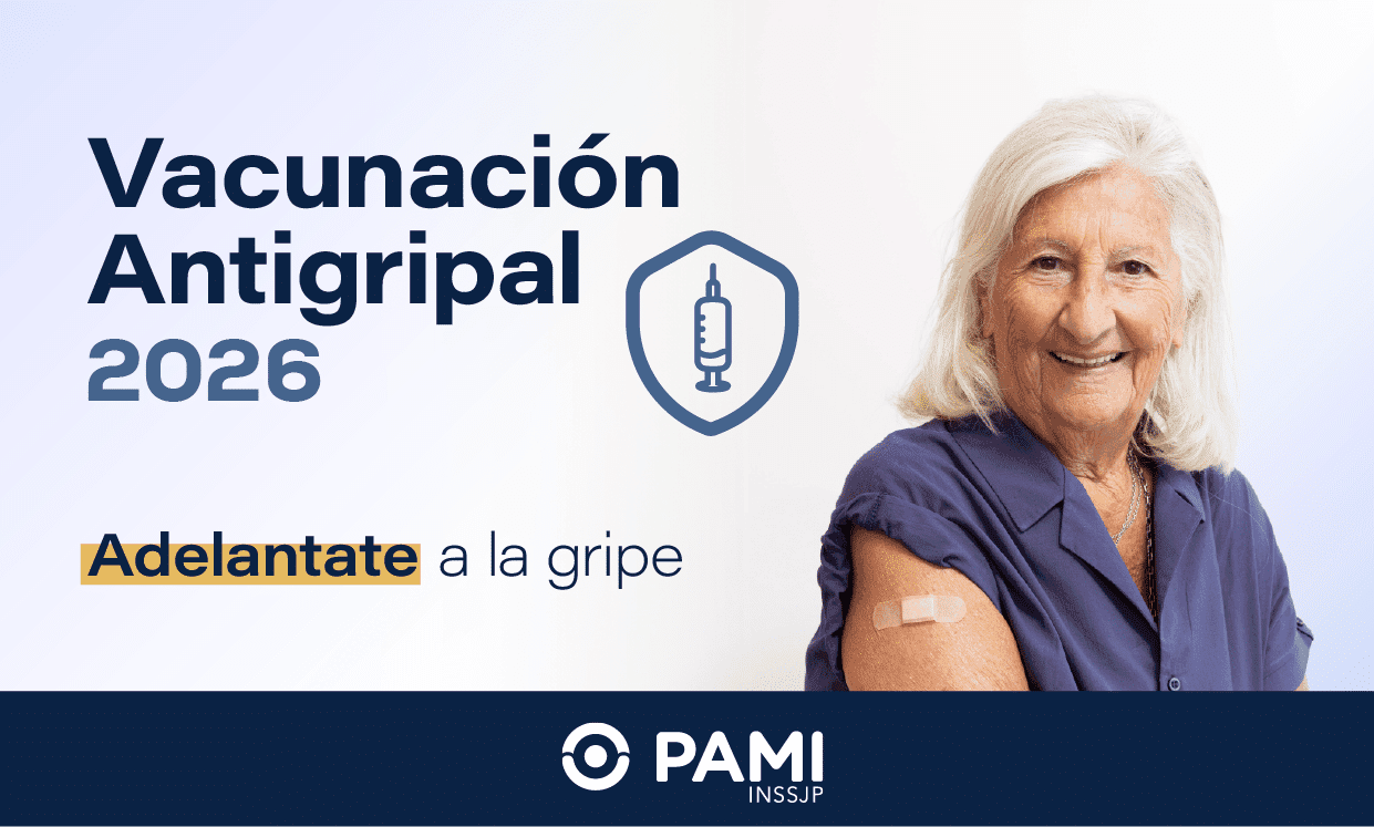 PAMI adelantó su campaña de vacunación antigripal 2026