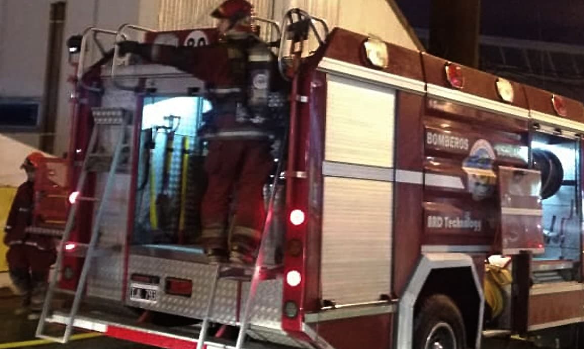 Incendio en un gallinero