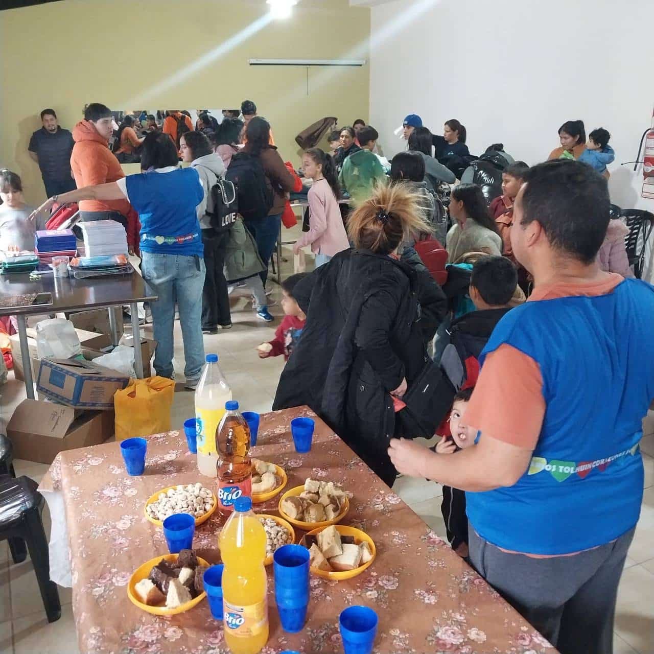Jornada solidaria en el CIC de Tolhuin