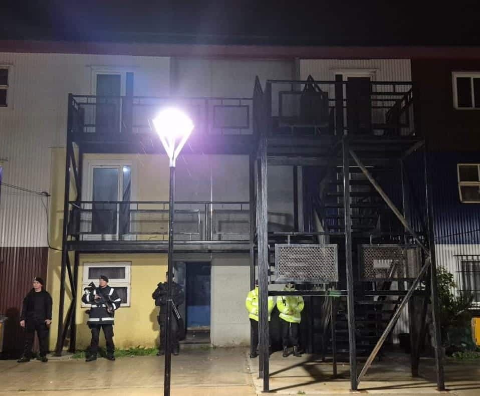 Allanamiento positivo en Chacra IV