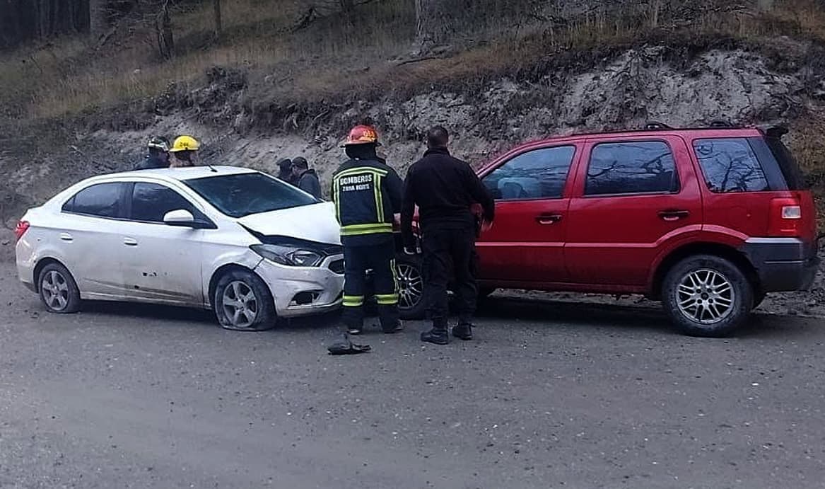 Choque frontal: un conductor alcoholizado