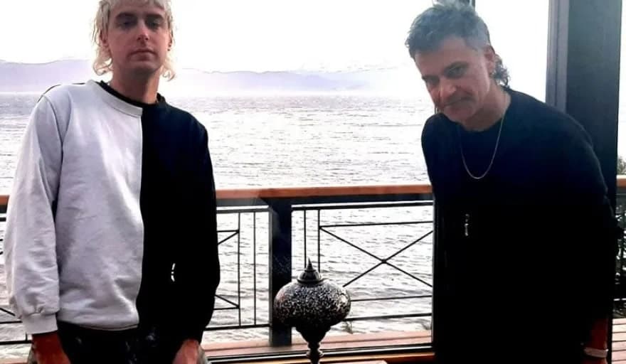 Benito Cerati y Richard Coleman grabaron un videoclip en Ushuaia