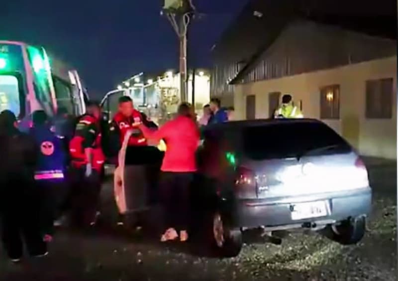 Choque en Ruta 3 y D’Agostini por no respetar el semaforo