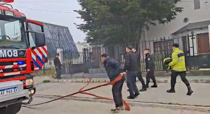 Incendio eléctrico en vivienda de Río Grande