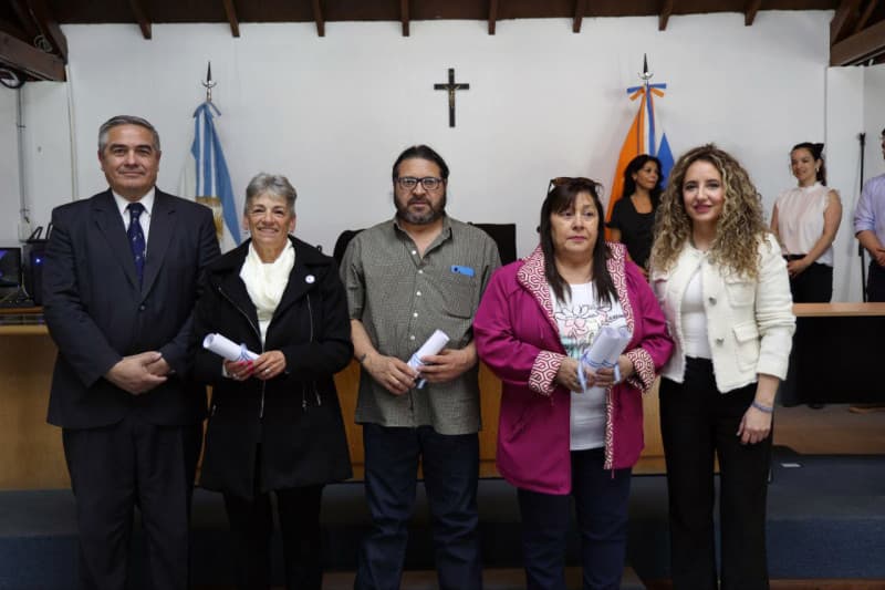 Proclamaron a los electos en directorios de la OSEF y CPS