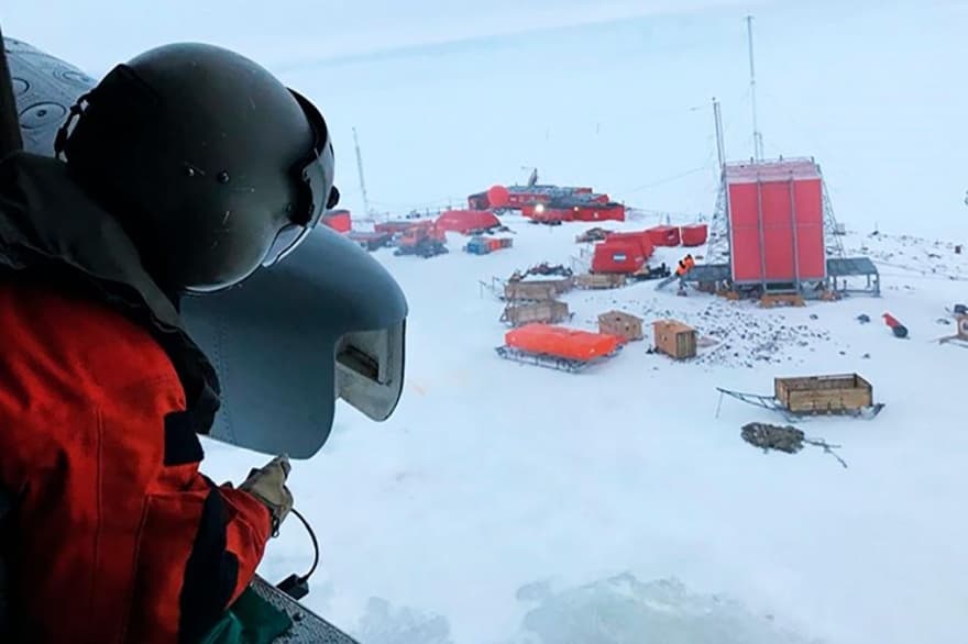 El rompehielos Almirante Irízar completó el abastecimiento de la base más austral del país