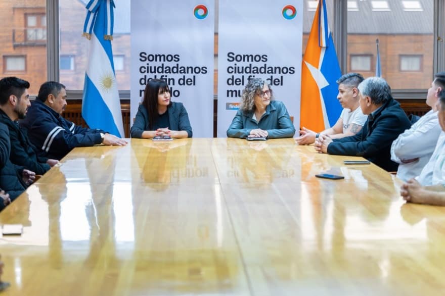 Gobierno recibió a las nuevas autoridades de las 62 organizaciones de la CGT en Tierra del Fuego