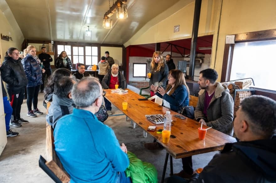 Familias del barrio Siete Cascadas de Ushuaia ya cuentan con la posibilidad de conectarse a la red gas natural