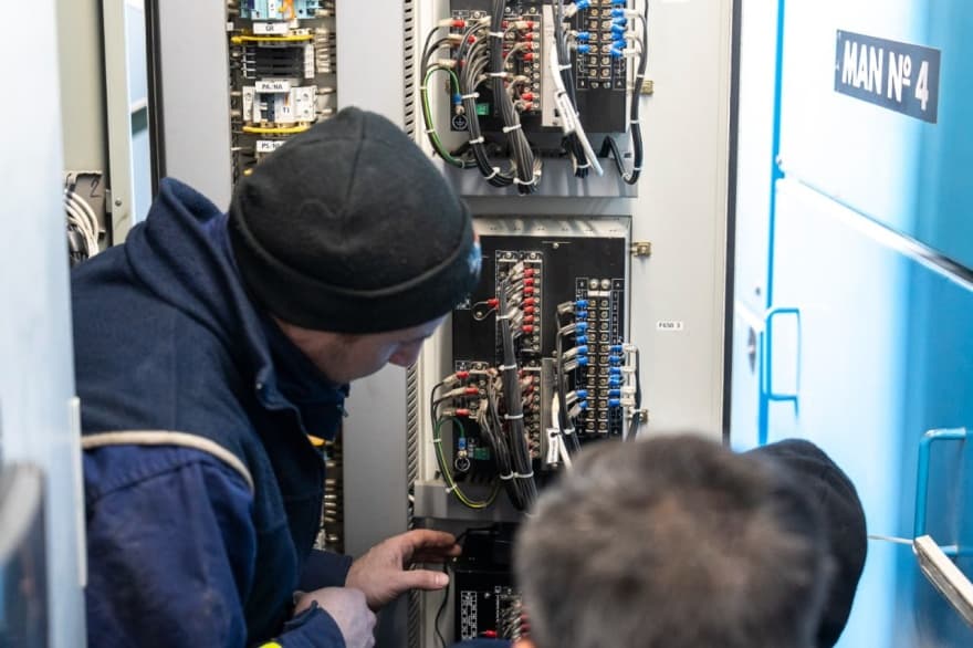 Sistema energético: finalizó la primera etapa de trabajos en el Centro de Distribución y la Usina de Ushuaia