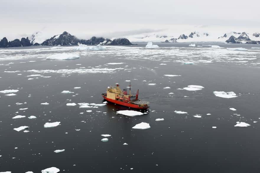 El “Irízar” finalizó la fase operativa de la primera etapa de la campaña antártica de verano