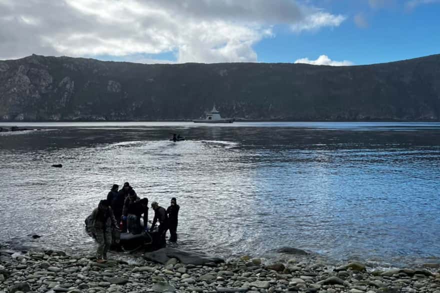 El patrullero oceánico ARA “Contraalmirante Cordero” realizó relevo de puestos en Tierra del Fuego