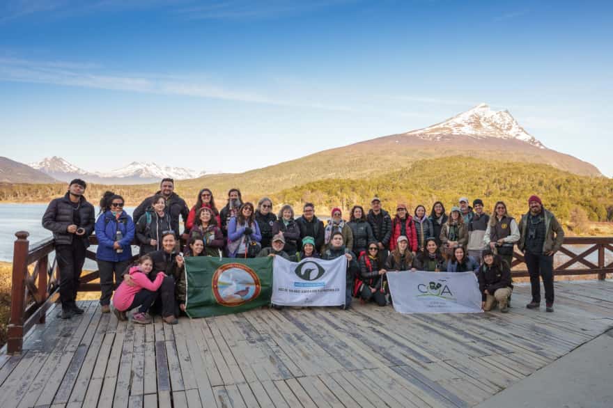 El Parque Nacional Tierra del Fuego fue escenario de un nuevo Global Big Day