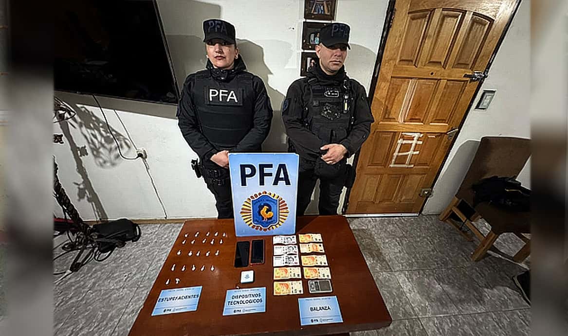 Operativo antidrogas en Chacra IV: secuestran cocaína fraccionada para la venta