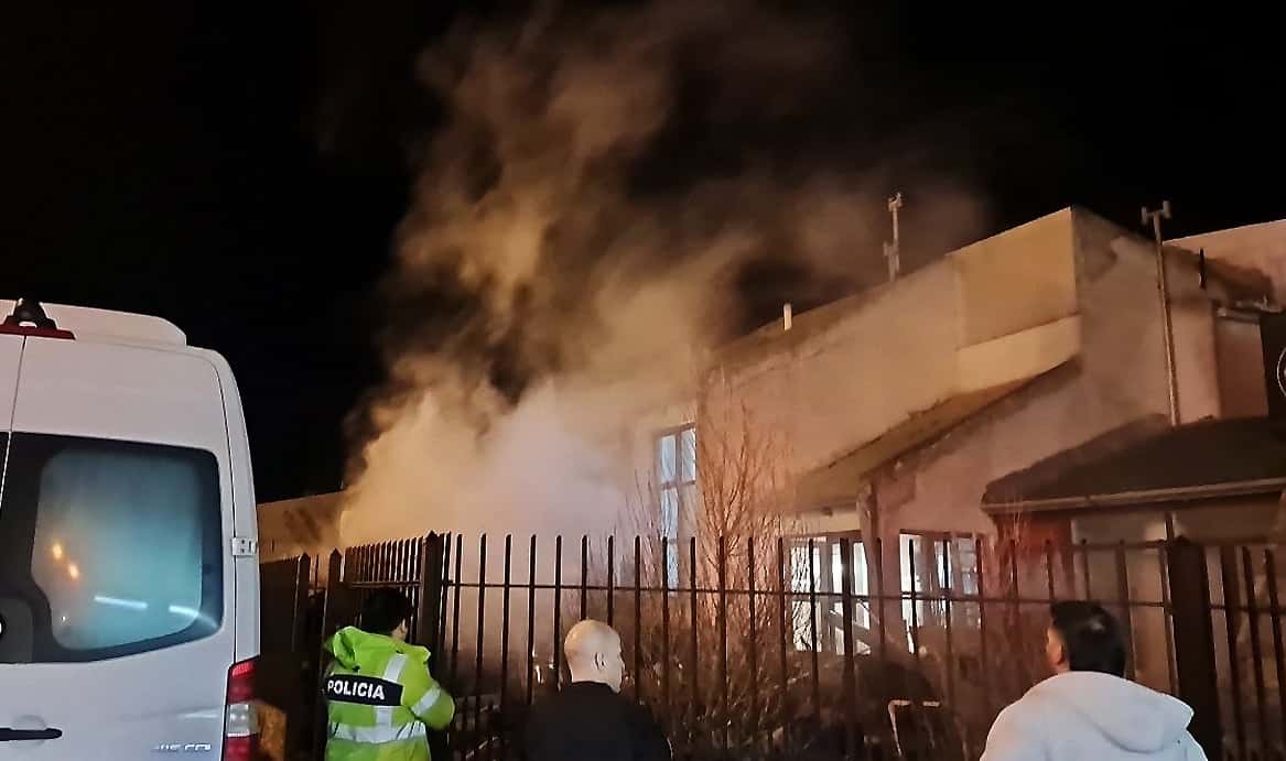 Río Grande: principio de incendio en un galpón de Chacra II