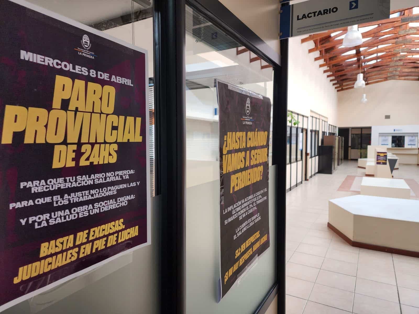 Judiciales convocan a un paro provincial de 24 horas para el 8 de abril