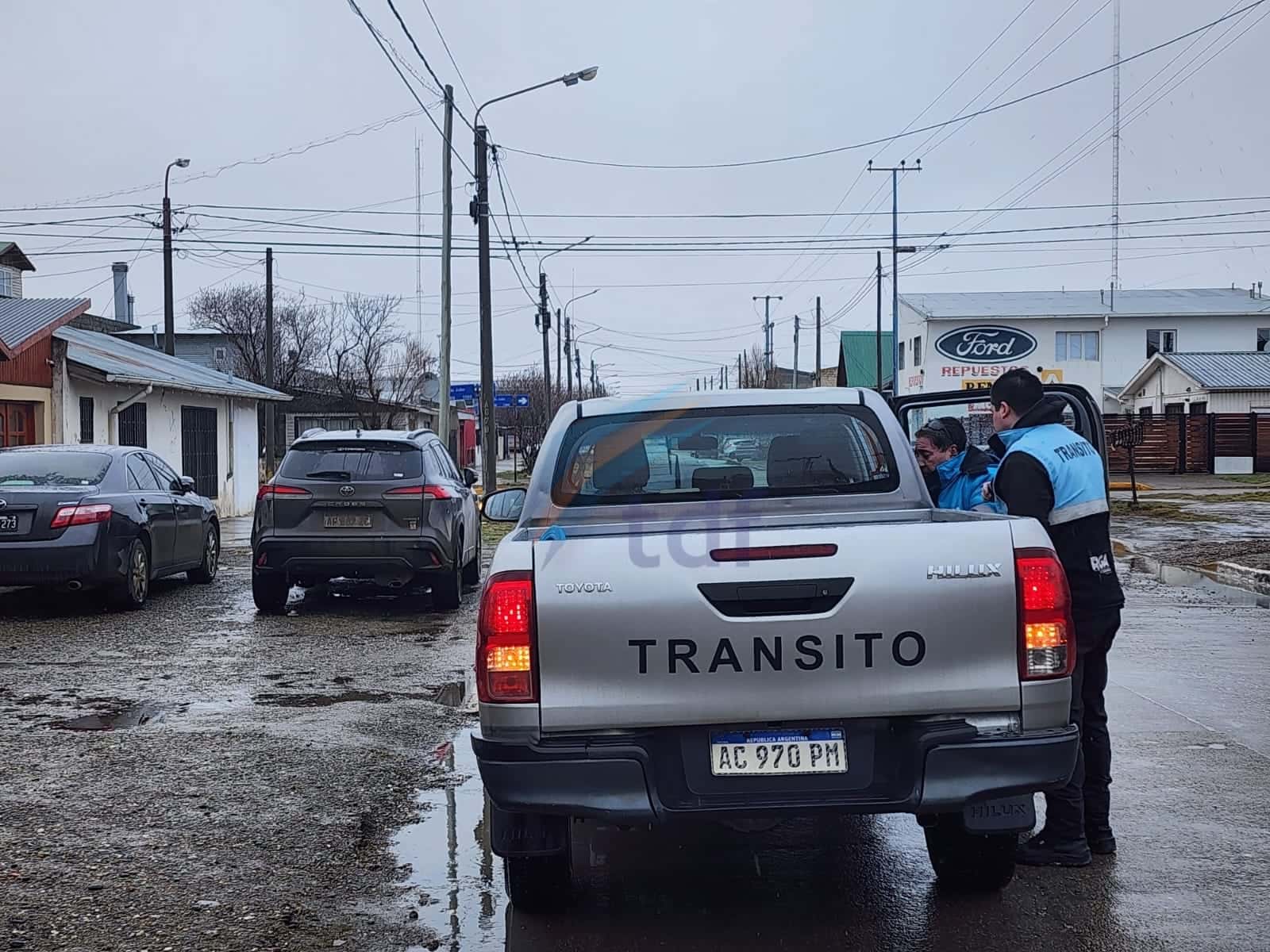 Un hombre fue atropellado y trasladado al Hospital Regional de Río Grande