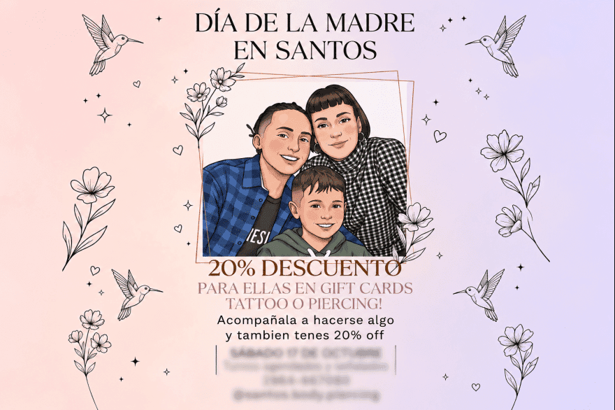 Polémica en Río Grande por una promoción del Día de la Madre que utilizó una imagen de Lucio Dupuy