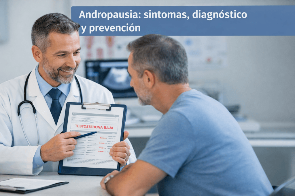 Andropausia: qué es, síntomas y la importancia del diagnóstico médico