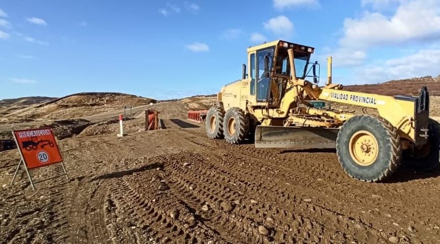 La DPV intensifica trabajos en rutas fueguinas mientras reclama una millonaria deuda de Nación