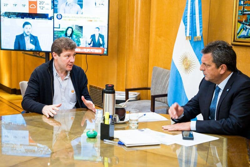 Melella y Massa abordaron proyectos futuros para TDF