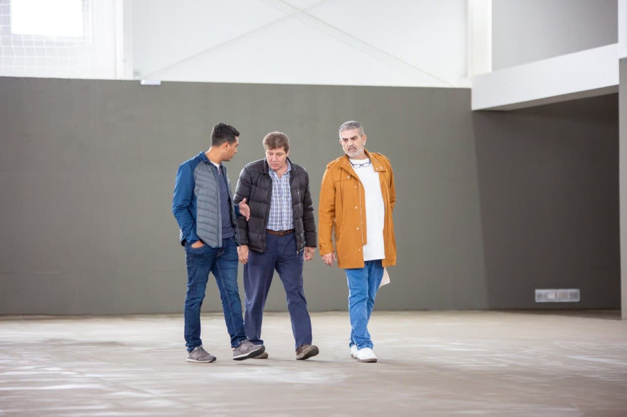 Está en la etapa final la construcción del SUM del Colegio Alicia Morau de Justo