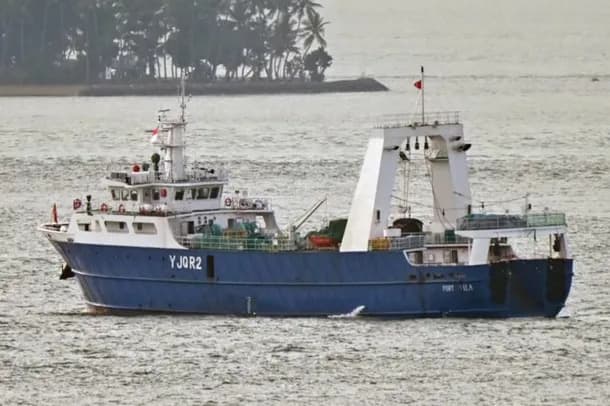 Detectaron un buque extranjero pescando de manera ilegal en el Mar Argentino