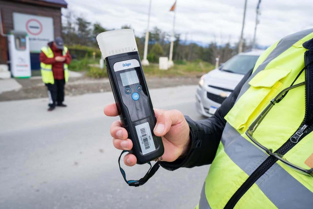 El Gobierno Provincial realizó más de mil doscientos test de alcoholemia en la ruta durante la Fiesta de Año Nuevo