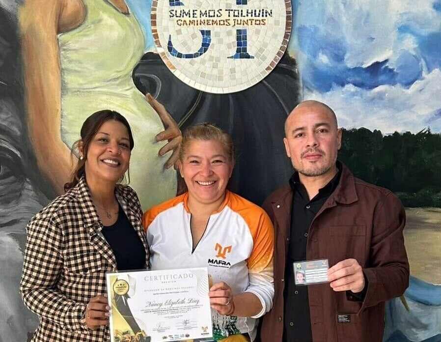 Dos Santos destacó el esfuerzo de Nancy Díaz y la importancia de generar igualdad de oportunidades