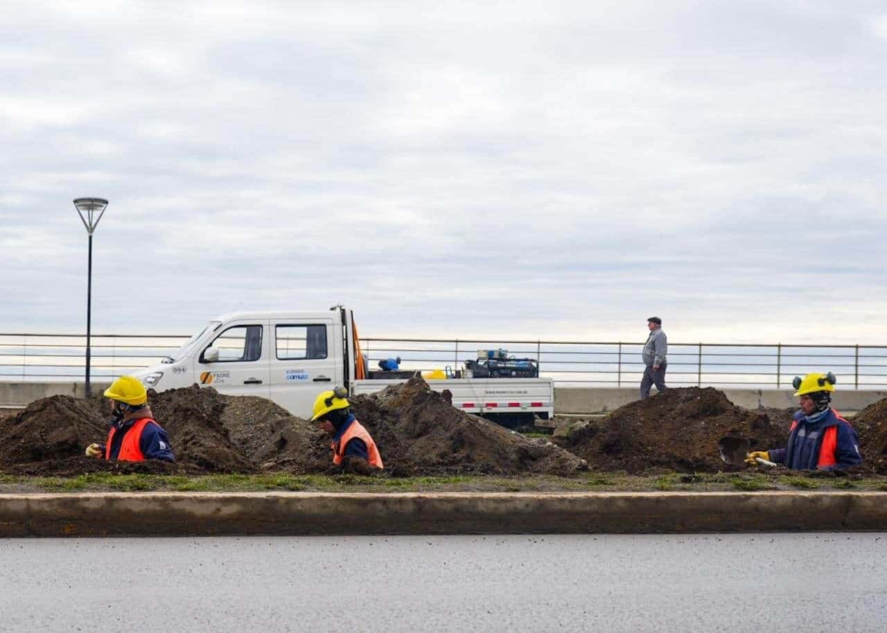 El Municipio trabaja en la extensión de las Redes de Agua y Gas del edificio de La Dignidad