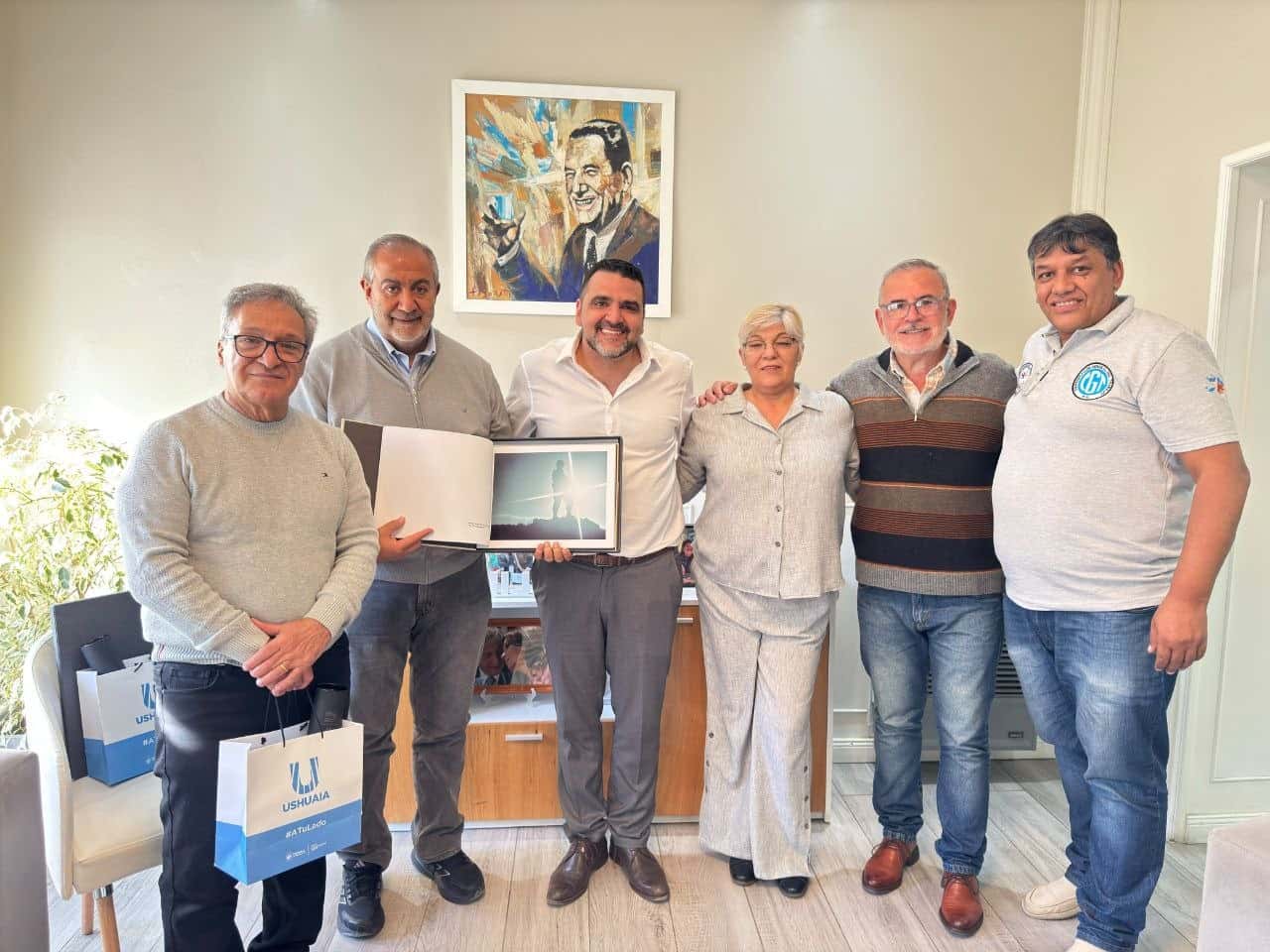 Vuoto se reunió con referentes de la CGT para analizar la situación de los trabajadores