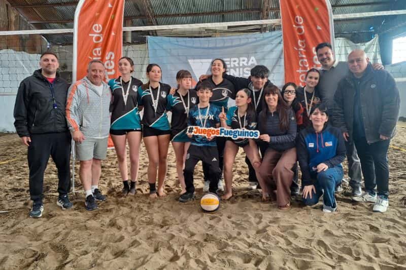 Tierra del Fuego ya cuenta con los campeones provinciales en vóley playa