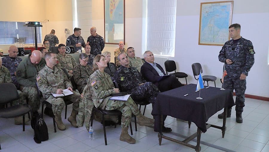 El PJ nacional repudió el anuncio de Milei de una base conjunta con EE.UU. en T.D.F.