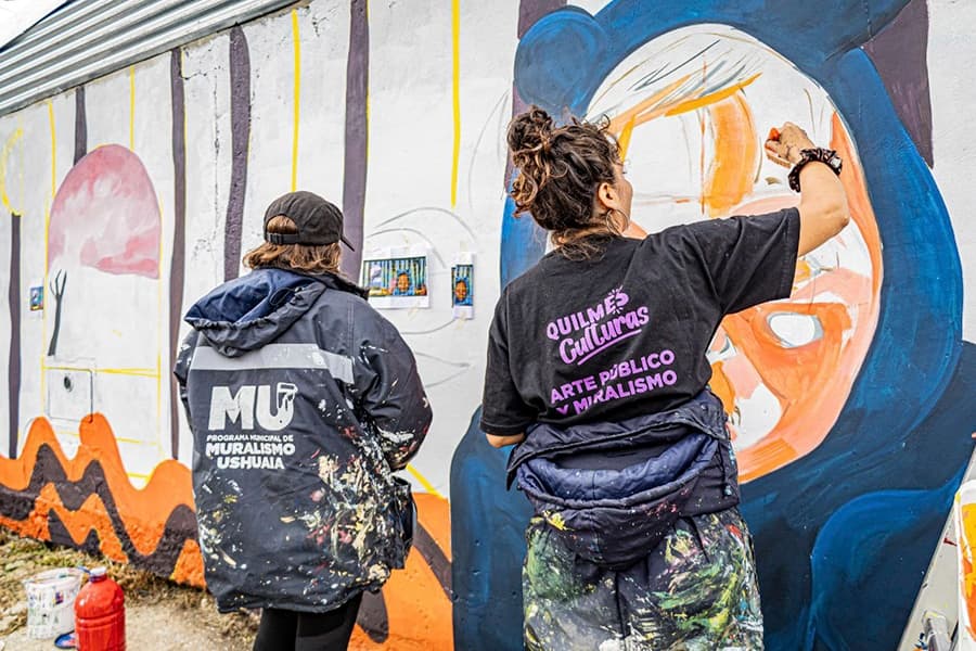 Artistas de Quilmes realizaron dos nuevos murales