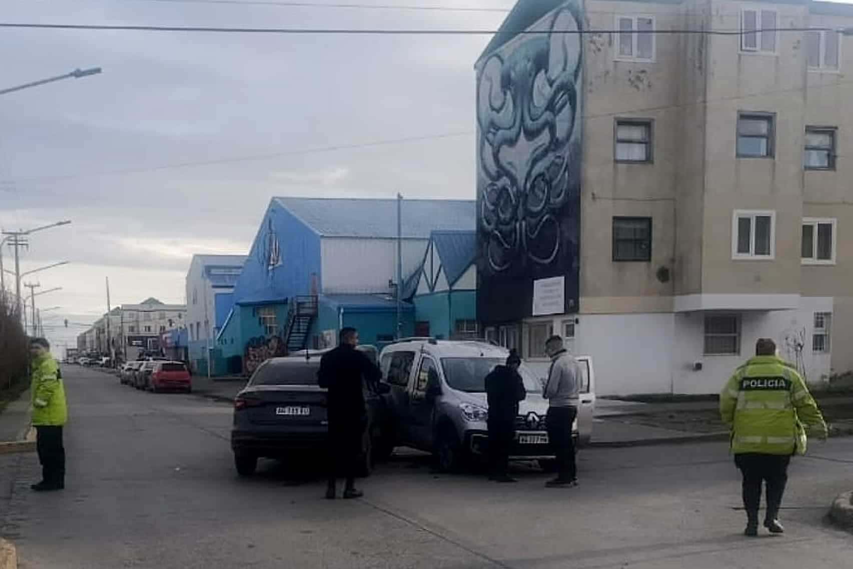 Sector de Chacra II: colisionaron dos vehículos