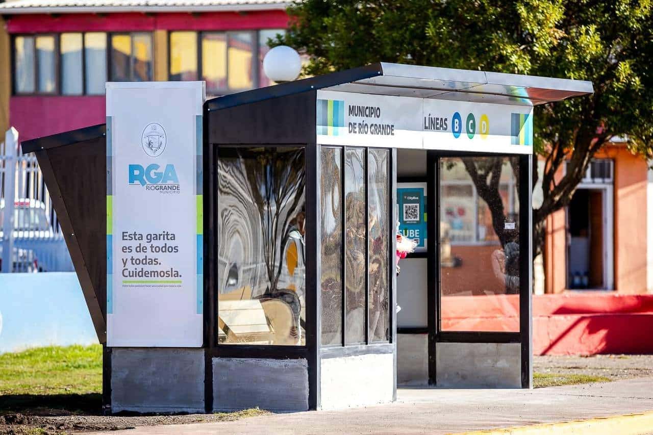 El Municipio pone en valor las garitas de colectivos