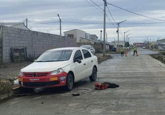 Menor ciclista fue atropellado por un auto en la Margen Sur